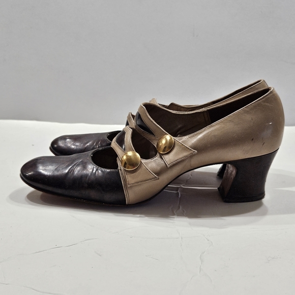 Vintage brown heels - Picture 8 of 16